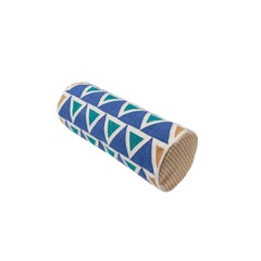 Maya Triangles Bolster - Blues