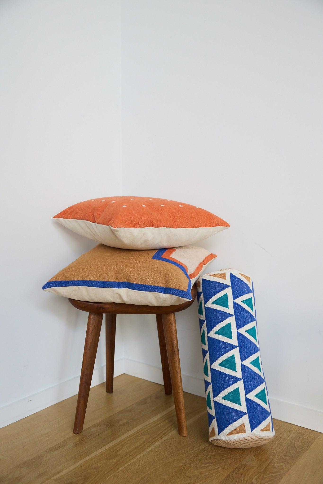 Moderne Triangles Maya - Bleus en vente