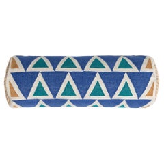 Maya Triangles Bolster - Blues