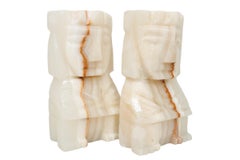 Sujetalibros Ágata Figura Maya - Pareja