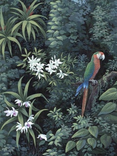 Mayan Ruins Tropical Panoramic Wallpaper