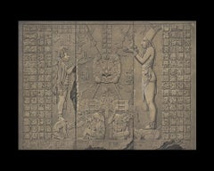 Mayan Zodiac, after Native American Drawing by Jean-Frédéric Waldeck