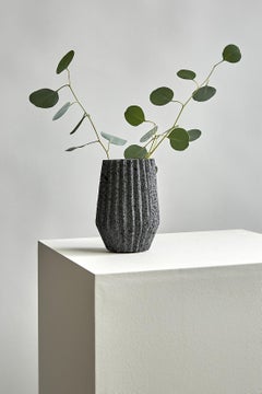 Mayapan Volcanic Rock Vase