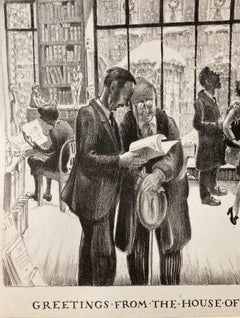 SALUTATIONS DE LA MAISON DE WEYHE. De nombreux artistes connus à l'intérieur de la Gallery