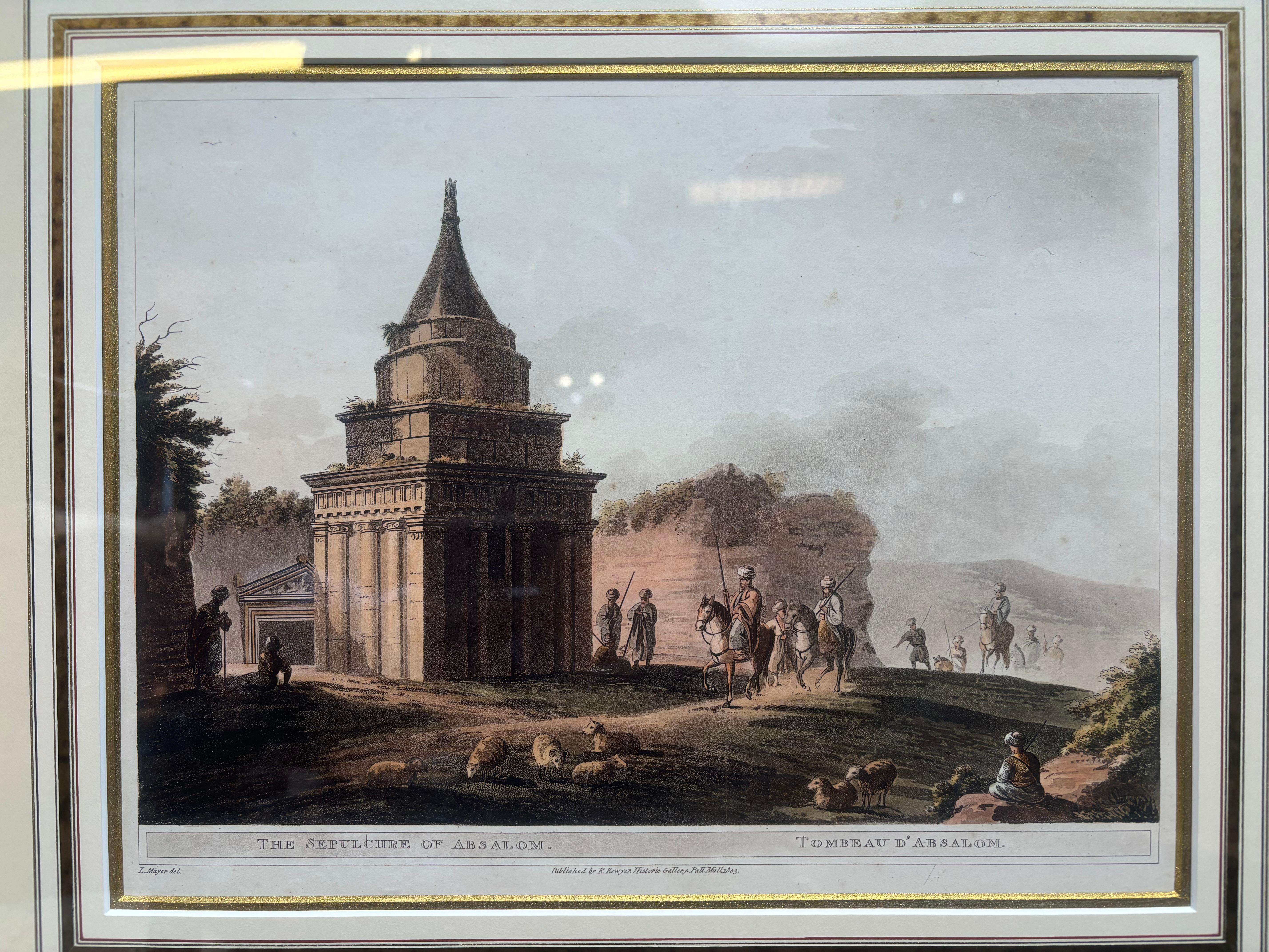 Détails de la photo :

Tombeau d'Absalom (hébreu : יד אבשלום, trad. Yad Avshalom ; littéralement le Mémorial d'Absalom), également appelé Pilier d'Absalom, est un ancien tombeau monumental taillé dans la roche et doté d'un toit conique, situé dans