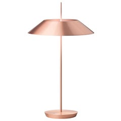 Mayfair LED Table Lamp in Satin Copper by Diego Fortunato