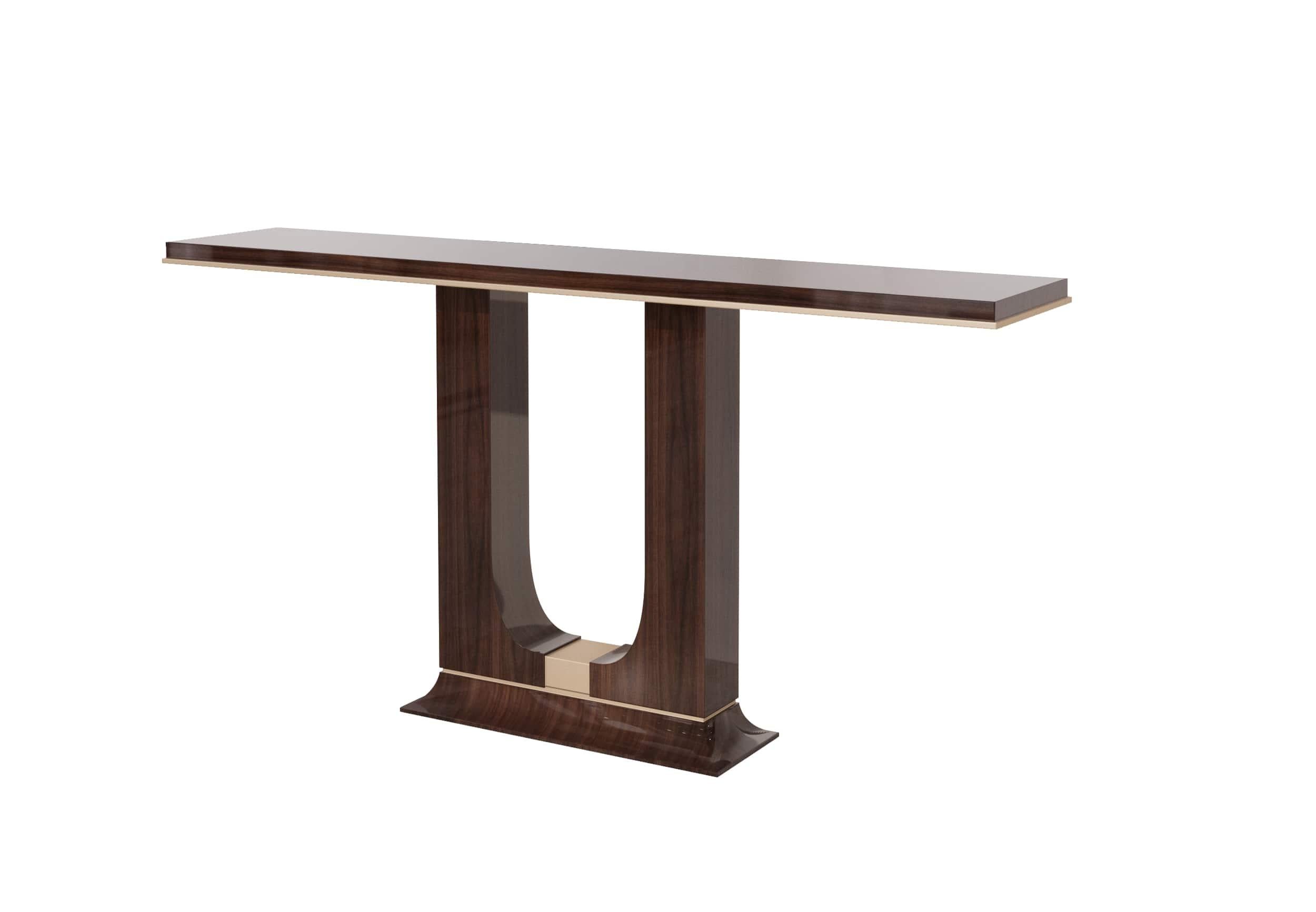 Moderne Maynor Ebony Console Table en vente