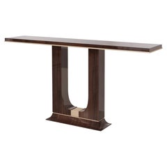 Maynor Ebony Console Table