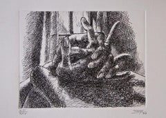 Hands - Il tempo che passa - Etching by Mayo - 1977