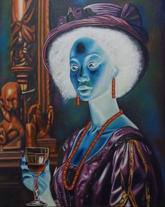 El alma de Lady Àṣàkẹ́ en el lujo - Siglo XXI, Contemporáneo, Moderno, África, Mujer