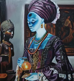 Soul of Lady Àjokẹ́ -21st Century, Contemporary, Figurative Modern Africa, Women
