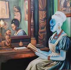 Alma de Dama Àmọ̀pé - Siglo XXI, Contemporáneo, Figurativo, Arte Moderno, Mujer