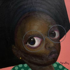 Gesichter 2 -21. Jahrhundert, Zeitgenössisch, Figurativ, Neo-Expression, Afrika