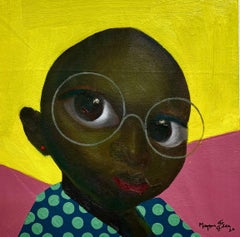 Rostros 7 - Siglo XXI, Contemporáneo, Figurativo, Neoexpresión, África