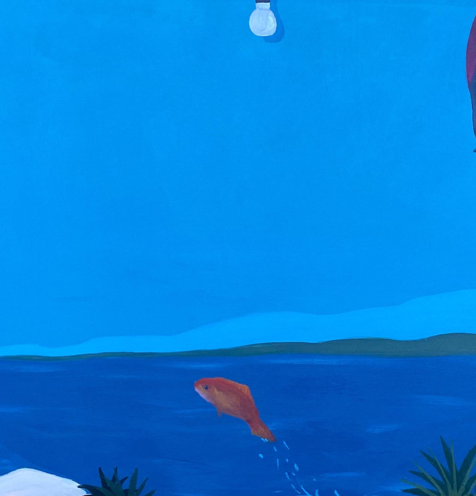 Sono raro - Painting di Mayowa Esan