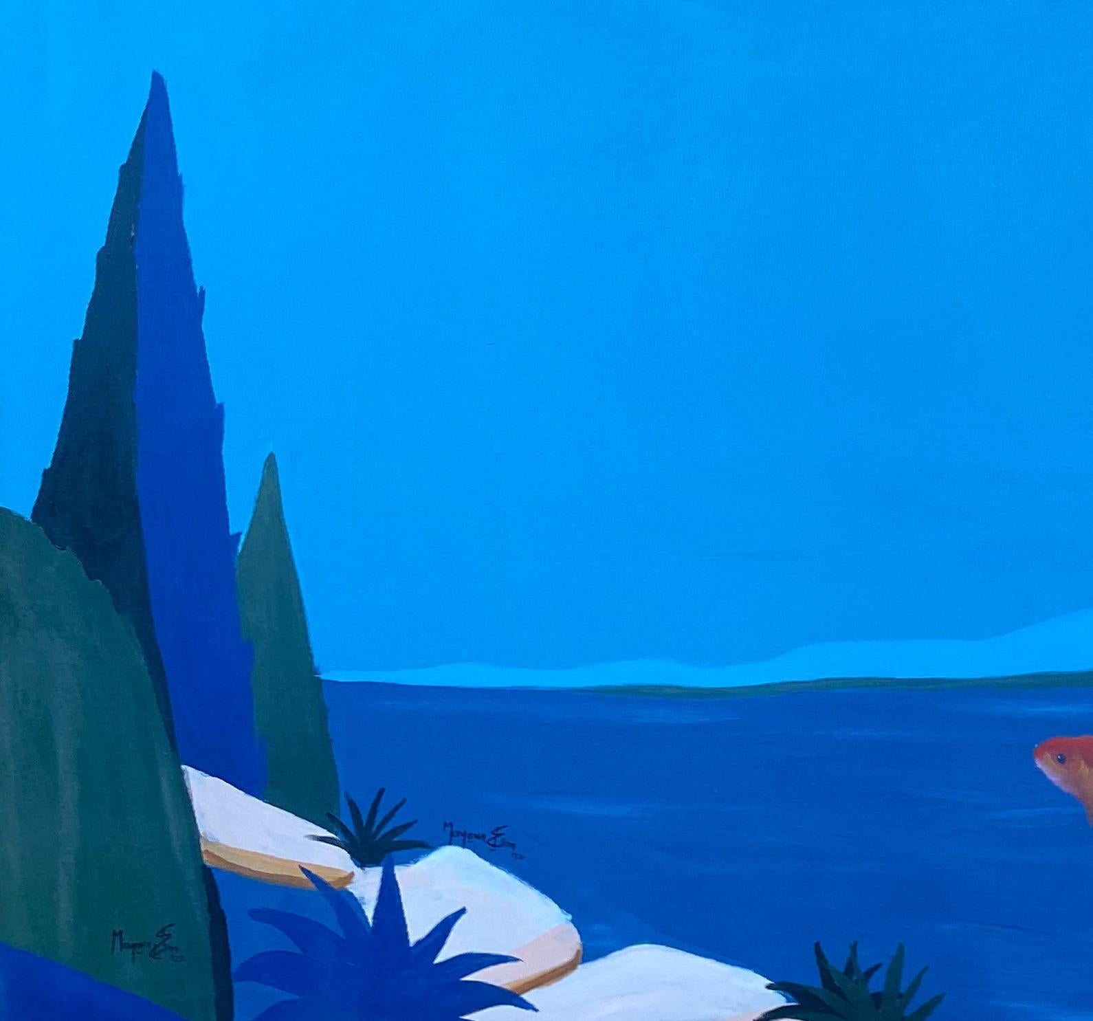 Sono raro - Painting Contemporaneo di Mayowa Esan