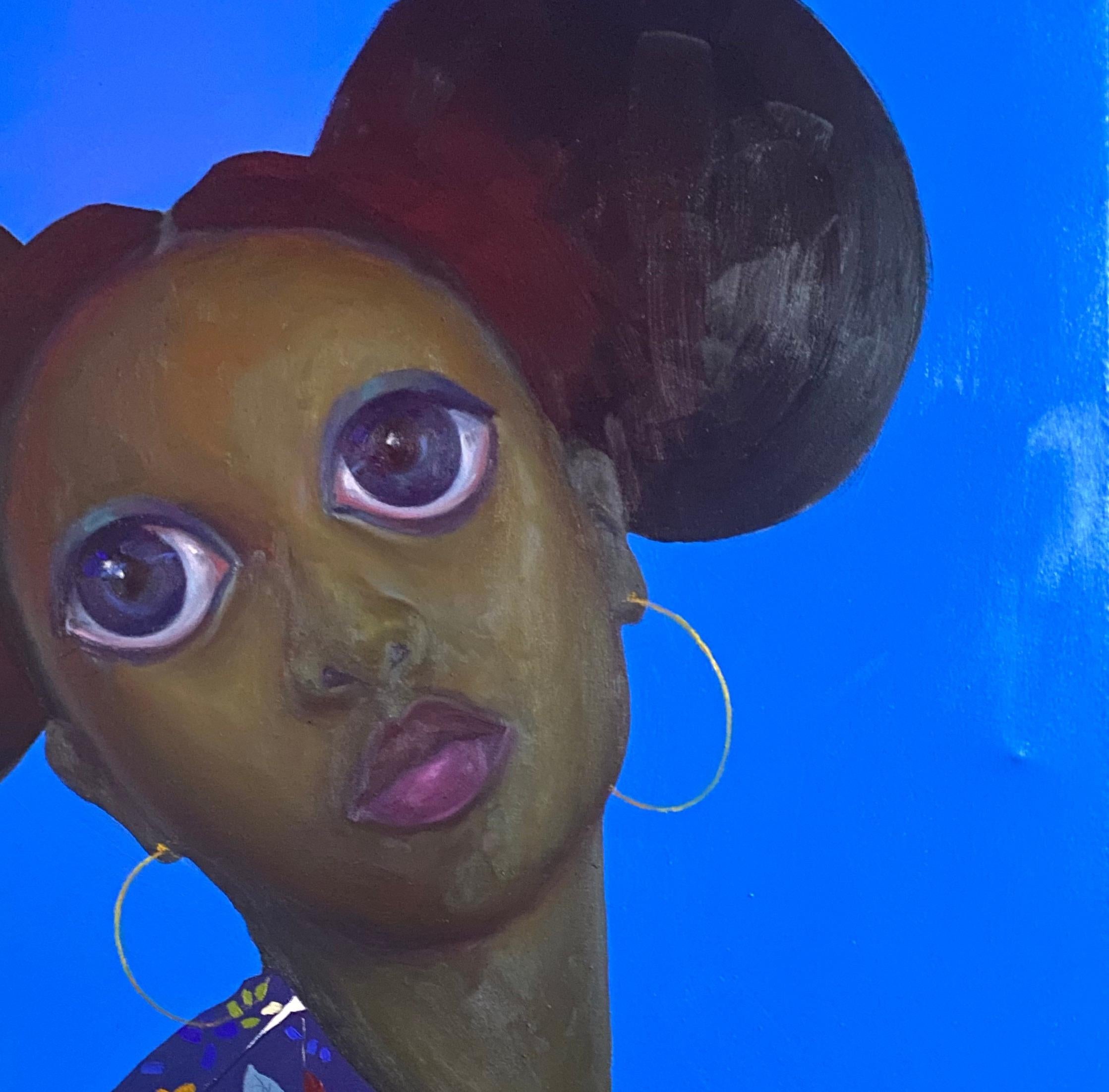 Non da solo - Painting Concettualismo di Mayowa Esan