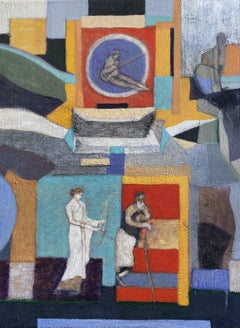 "TERTULIA", Painting, Acrylic on Canvas