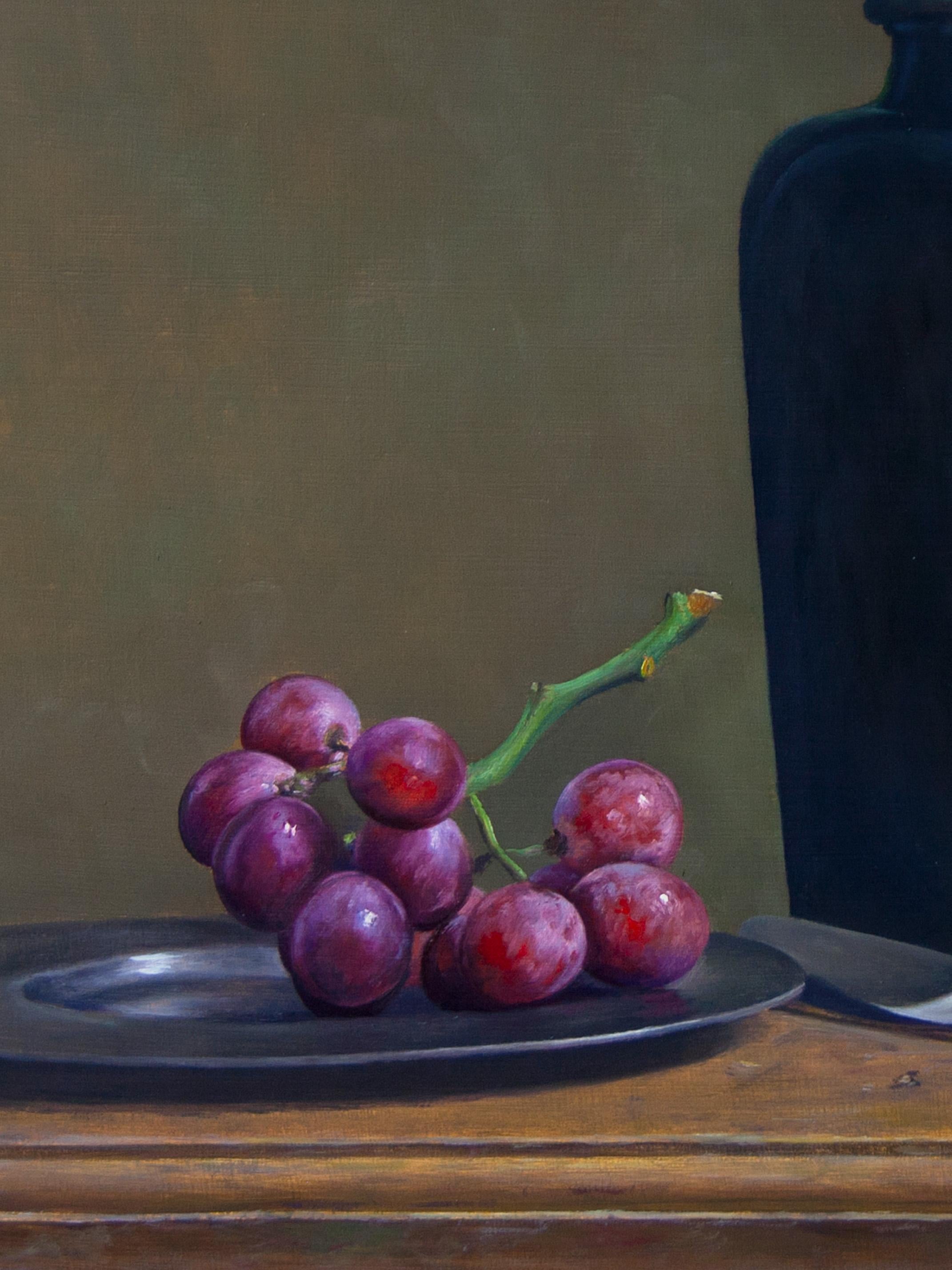 This exceptional artwork is framed, signed & available for sale at Signet Contemporary Art Gallery and online. 

A composition brimming with timeless elegance, Summer Drink for All Times captures the essence of refreshing indulgence. A deep green