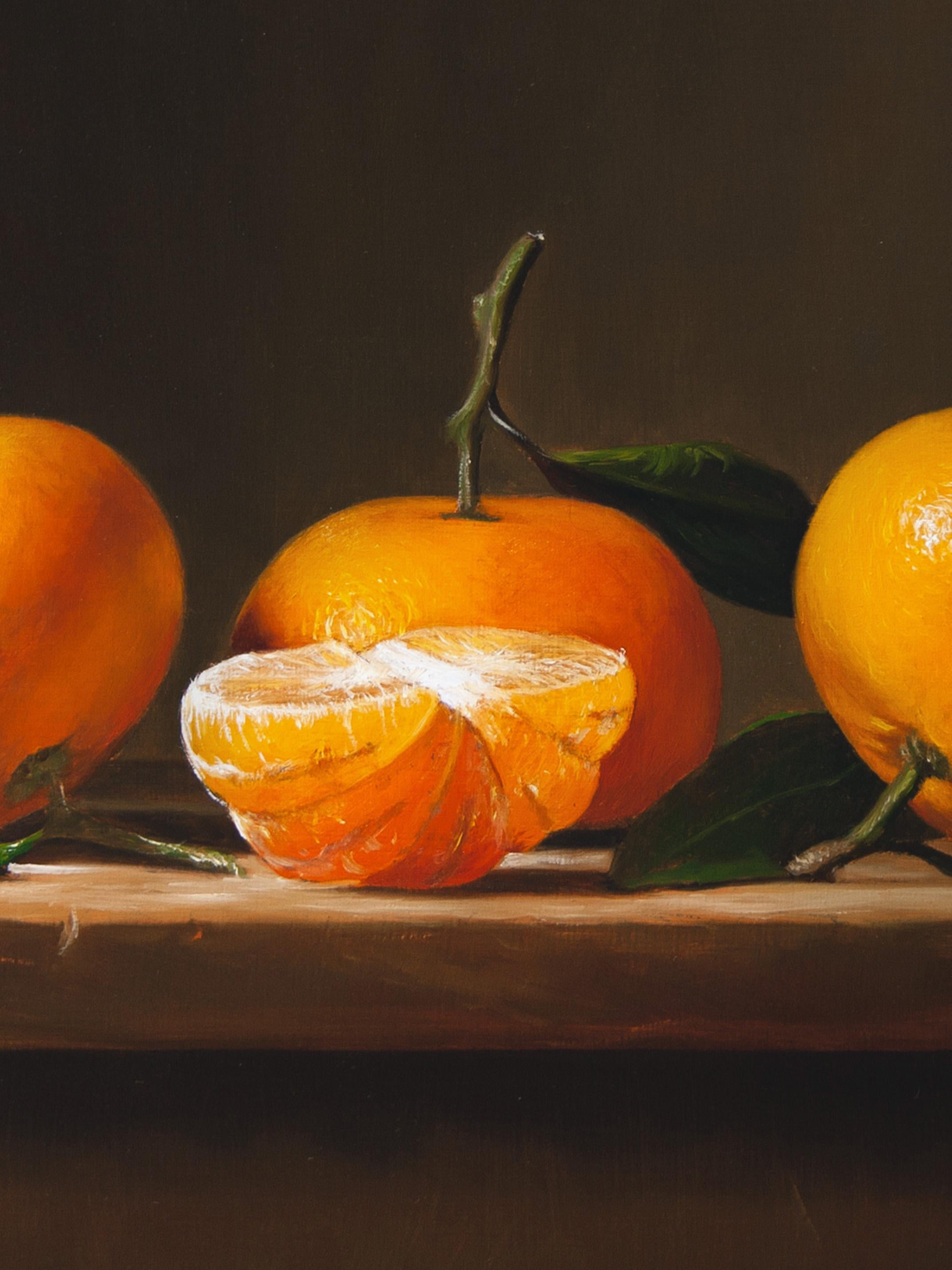 Esta excepcional obra de arte está enmarcada y actualmente  a la venta en la Galería de Arte Contemporáneo Signet y en Internet. 

Una obra maestra de equilibrio y abundancia, Dulce y Próspera capta la vitalidad y generosidad de los mejores frutos