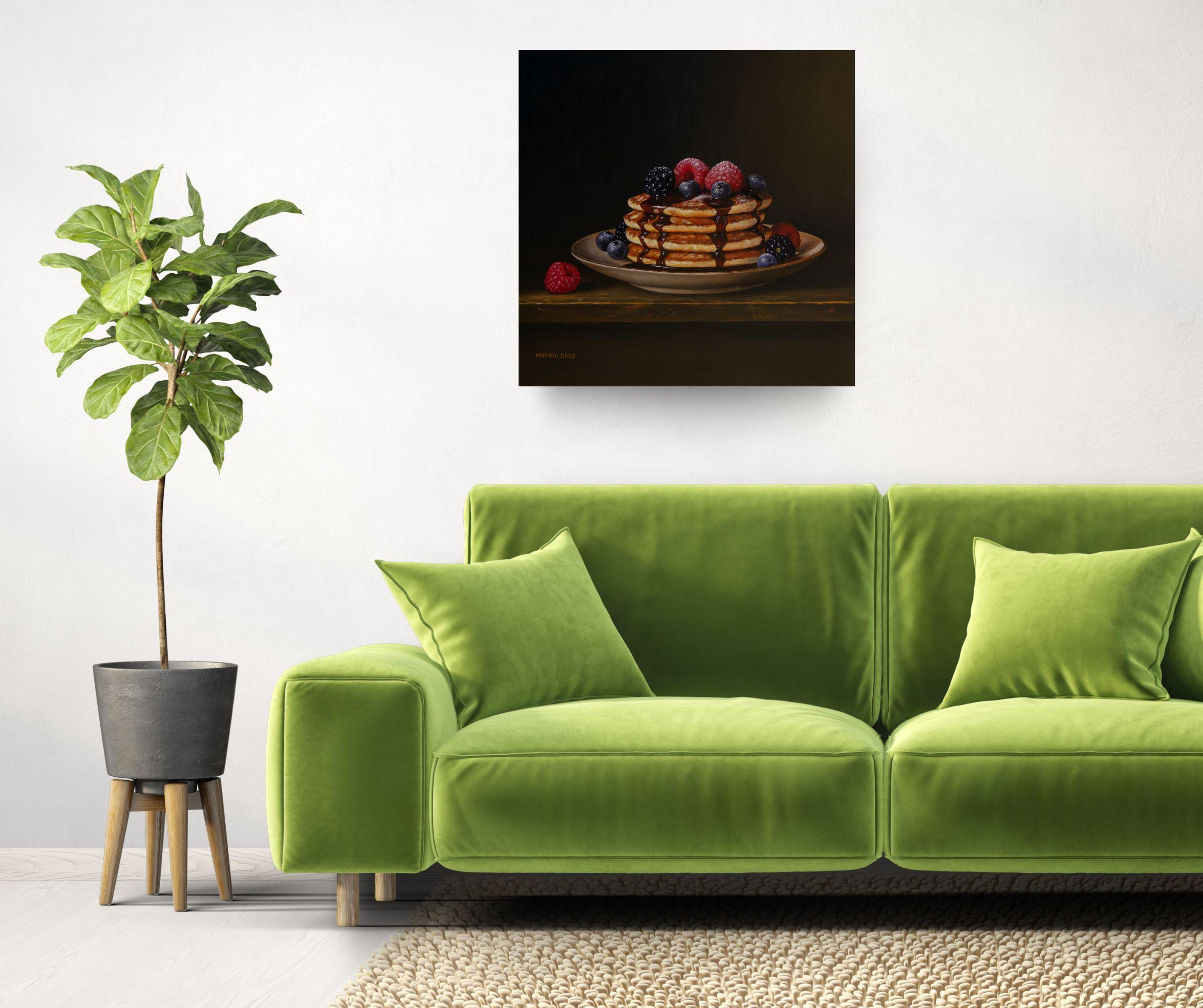 Sweet Start -Original Stilleben Hyperrealismus Ölgemälde-zeitgenössische Kunstwerke – Painting von Mayrig Simonjan