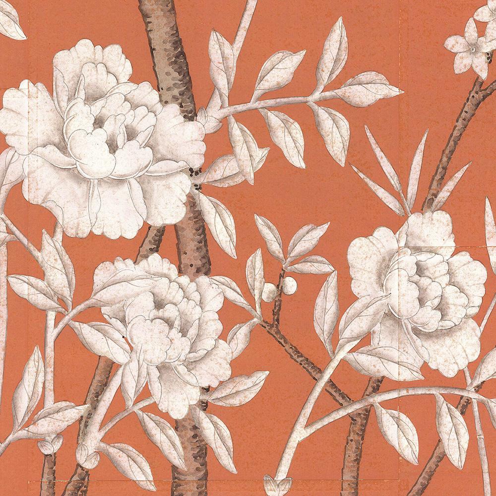 Contemporary Maysong Paris Chinoiserie Mural Wallpaper For Sale