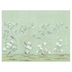 Maysong Sea Mist Chinoiserie Mural Wallpaper