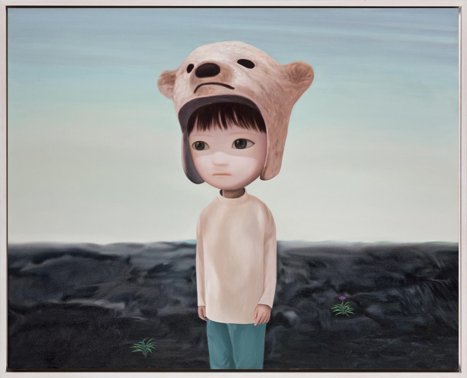 Mayuka Yamamoto Portrait Painting - White Bear Boy