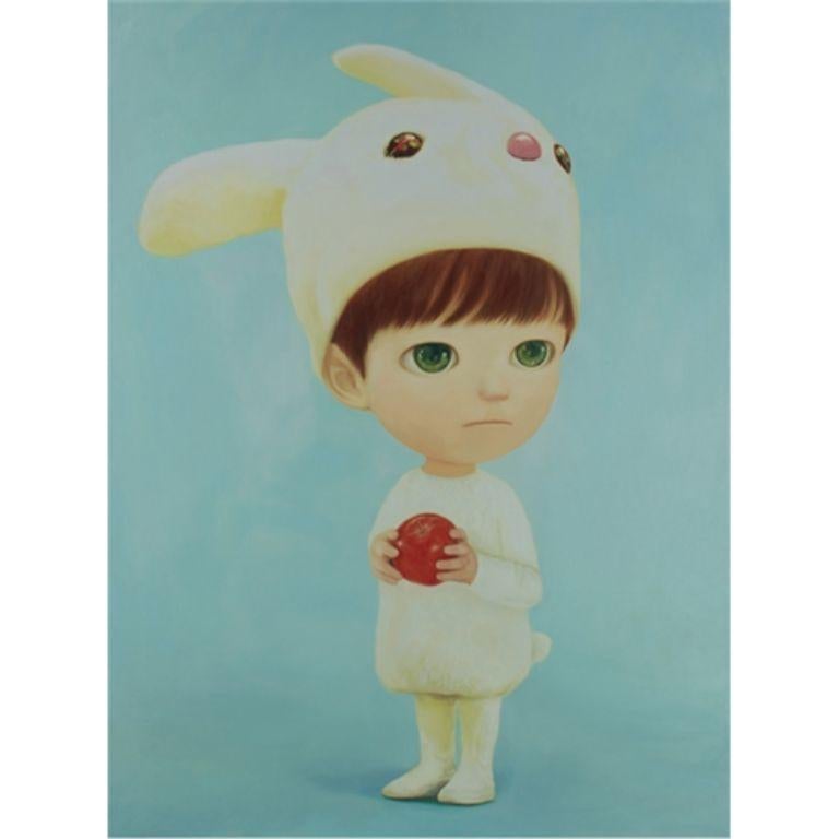 Mayuka Yamamoto Portrait Print - Apple