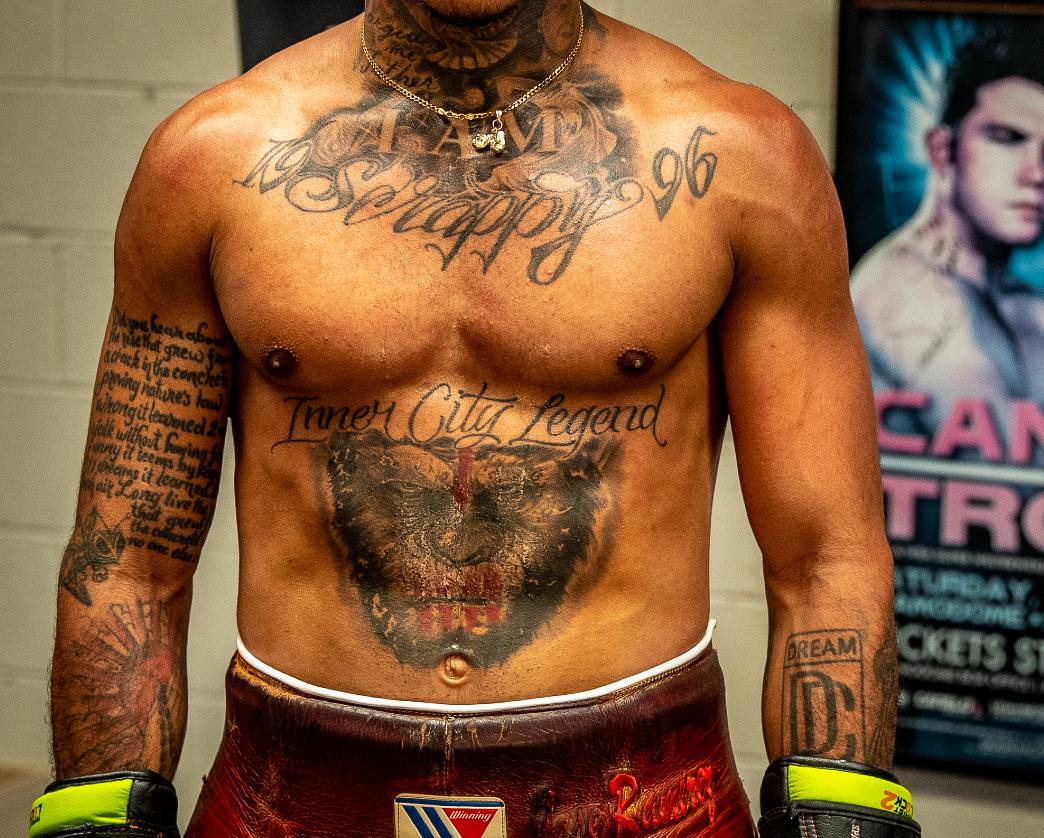 USA Boxer  My name is John “Scrappy” Ramirez.   Colo photography, Mayumi Cabrera 1