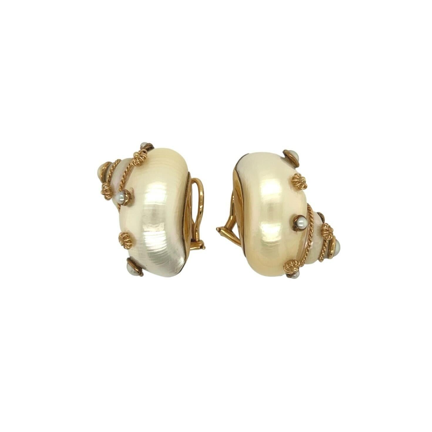 maz shell earrings