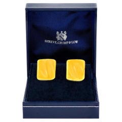 Maz Seventies Yellow Gold Earrings