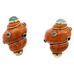 Aquamarine Earrings