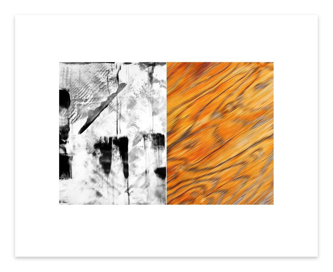 Untitled Diptych 2002 #1 - Print by Mazal-Mankus