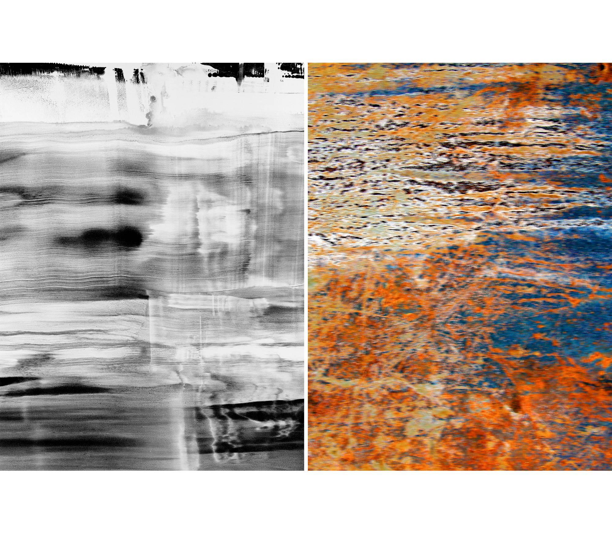 Mazal-Mankus Abstract Photograph - Untitled Diptych 2002 #5