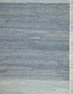 Mazandaran Flatweave Rug in Blue Colors