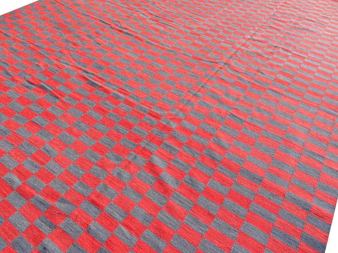 Hand-Woven Mazandaran Kilim Flat-weave rug For Sale
