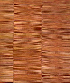 Mazandaran Striped Hand-woven Flatweave