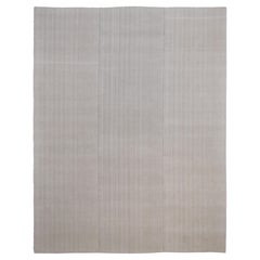 Kilim Estilo Mazandaran Lana Marfil Tan 10'3''x12'10''