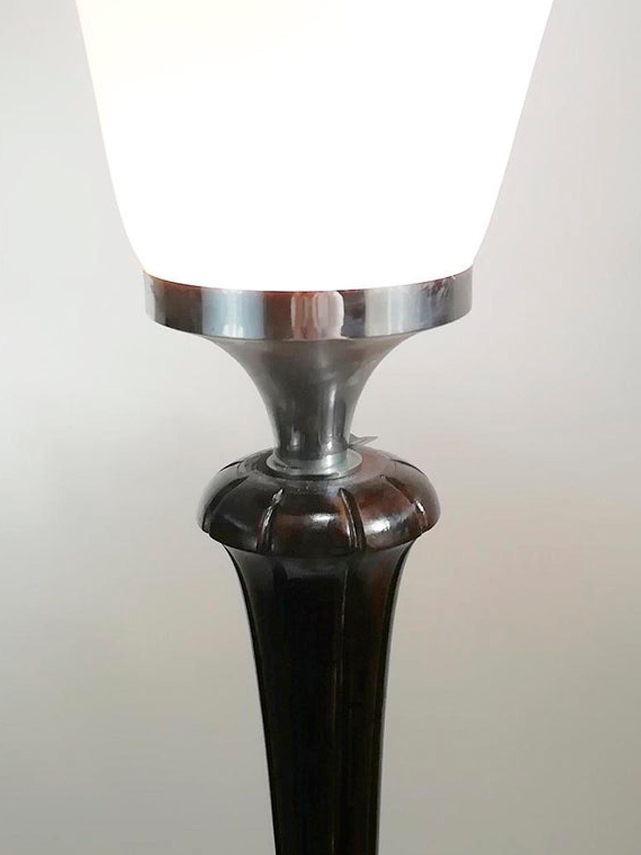 XX secolo Lampada da terra Mazda Art Deco, 1930 circa in vendita