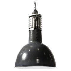 Mazda Industrial Ceiling Light, France, c. 1960