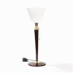 1930s Art Deco Mazda Uplighter Table Lamp