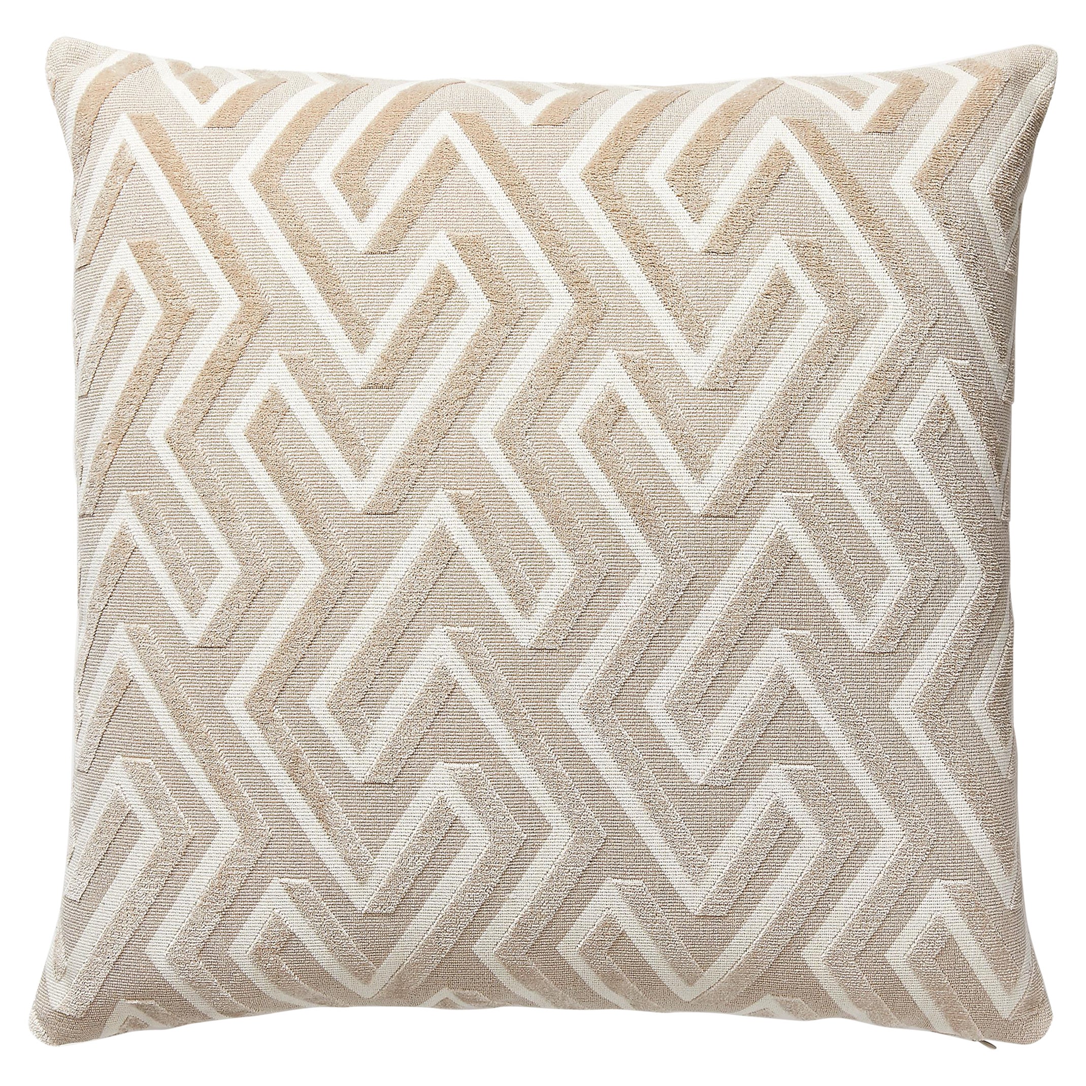 Oreiller en velours Maze
