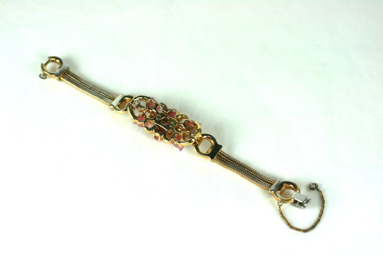 Mazer Pink Fruit Salad Bracelet For Sale At 1stDibs