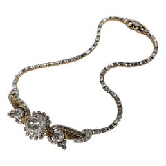 Collar Mazer Retro Oro y Pasta