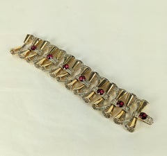 Mazer Retro Wide Link Bracelet
