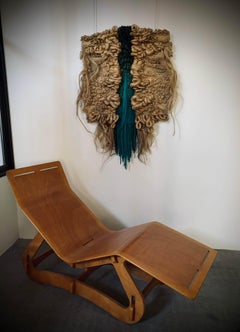 Organic sculptural Wall Tapestry by the Polish artist Maziarska