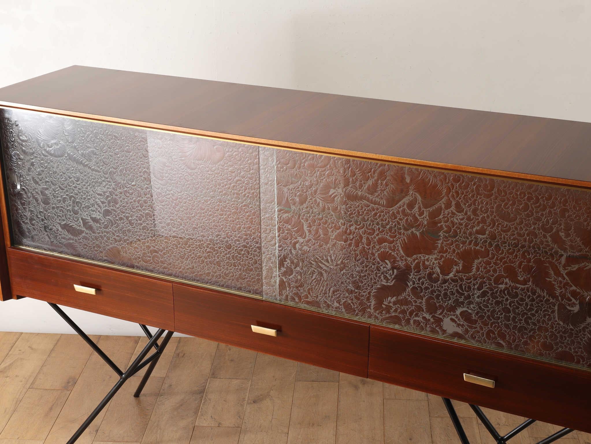 Mid-Century Modern Mazure Miguel Rodrigo Sideboard 1950's For Sale