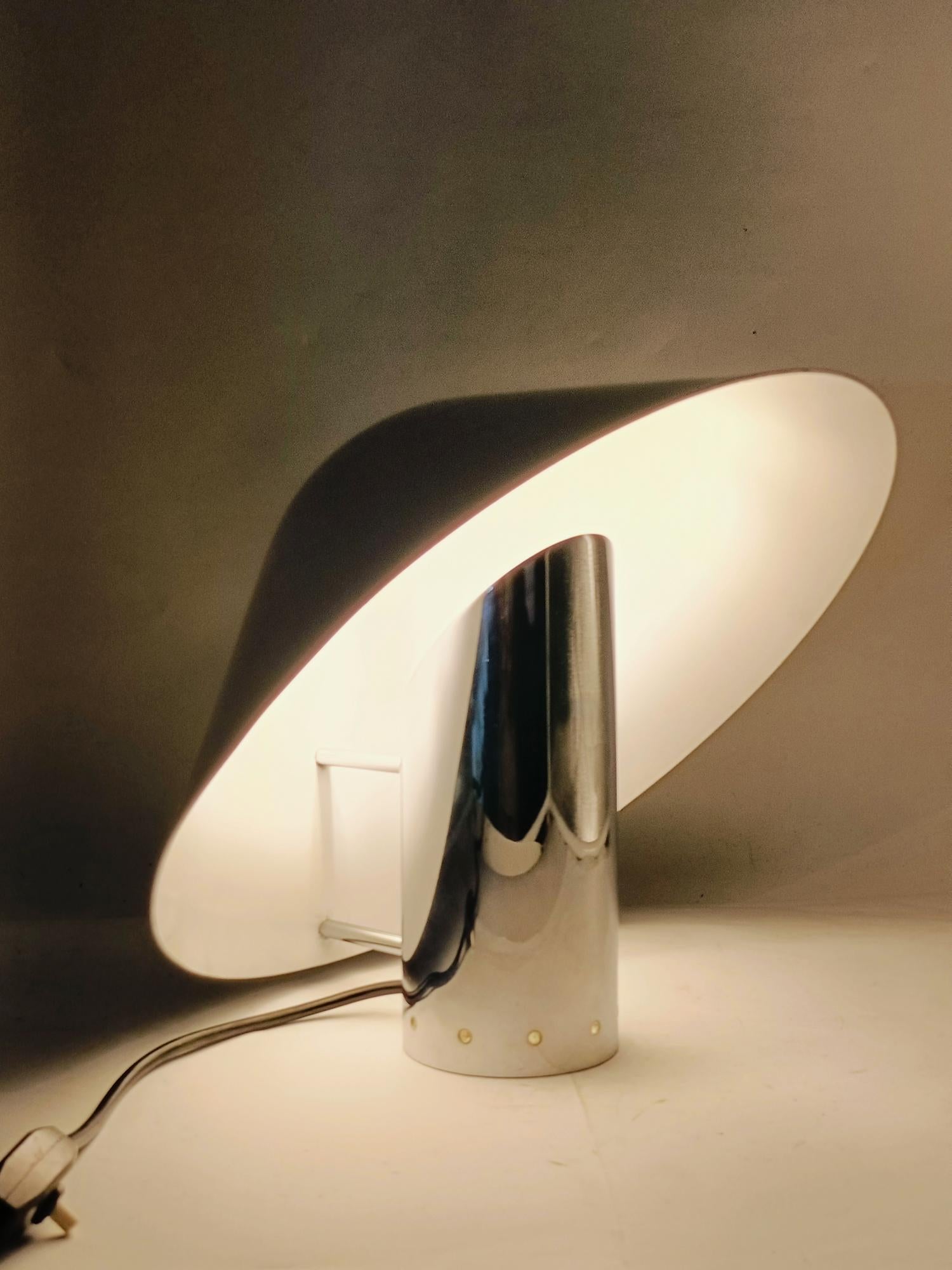 Late 20th Century Mace and Gramigna for  Quattrifolio Table Lamp 