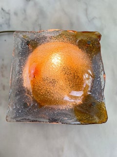 Mazzega 2-Light Ceiling Light Mid-Century Murano Glass 1960s